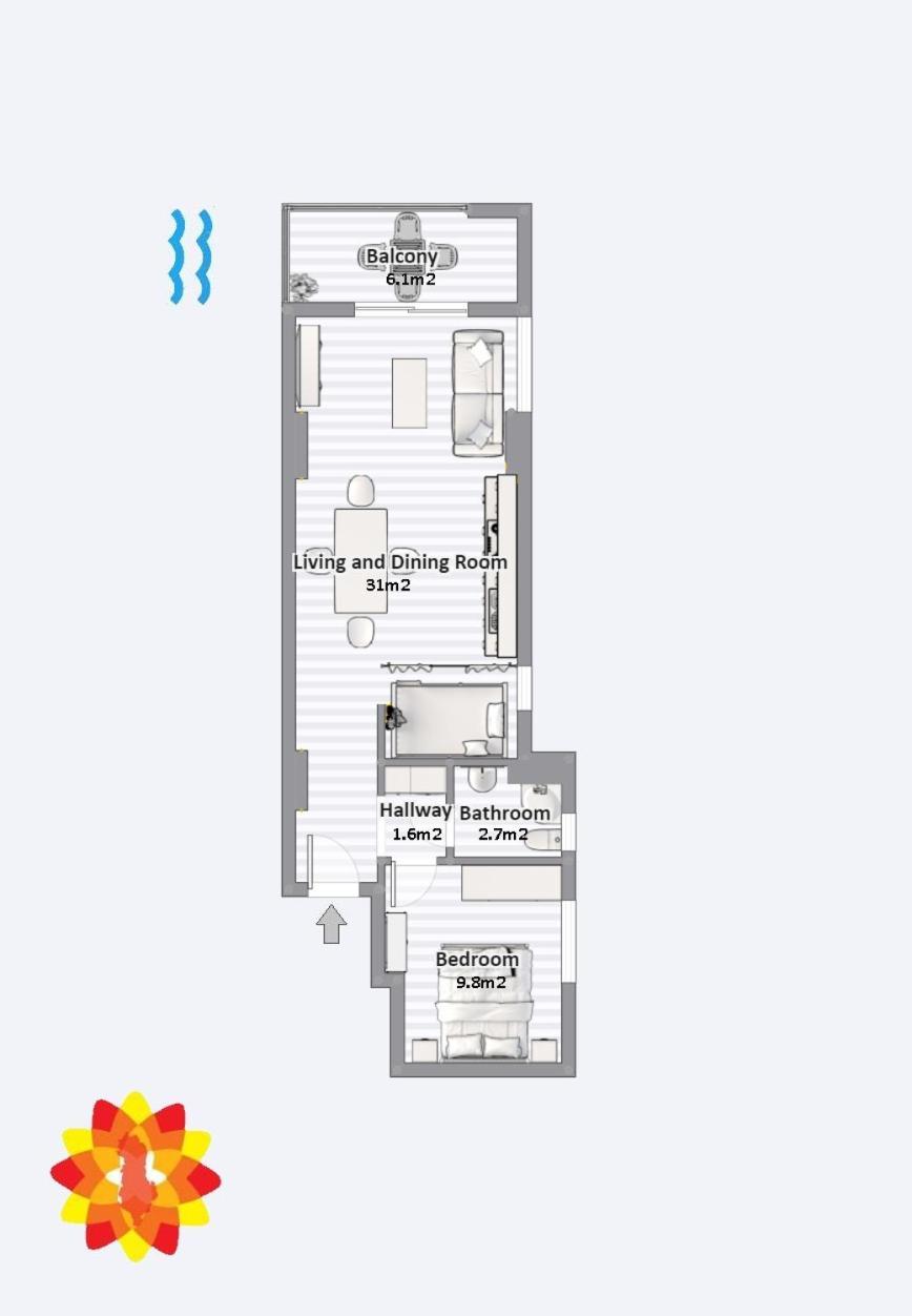 Sail Ocean View Apartments Sarandë Exteriör bild